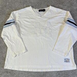 Emergency Exit No. 25 Long Sleeve Crew Neck Graphic Shirt 2XL Streetwear